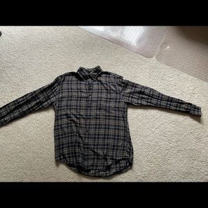 Bass & Co men’s Button-Up Plaid Flannel, size M
